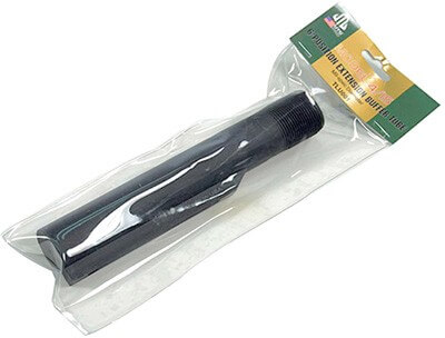 UTG Pro TLU001 Receiver Extension Tube Mil-Spec AR-15 6 position Black Hardcoat Anodized Aluminum Rifle UTG Pro TLU001 Receiver Extension Tube Mil-Spec AR-15 6 position Black Hardcoat Anodized Aluminum Rifle