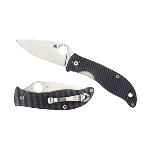 Spyderco C220GPGY Polestar 3.30″ Folding Drop Point Plain CTS BD1 SS Blade Gray G10 Handle Includes Pocket Clip Spyderco C220GPGY Polestar 3.30″ Folding Drop Point Plain CTS BD1 SS Blade Gray G10 Handle Includes Pocket Clip
