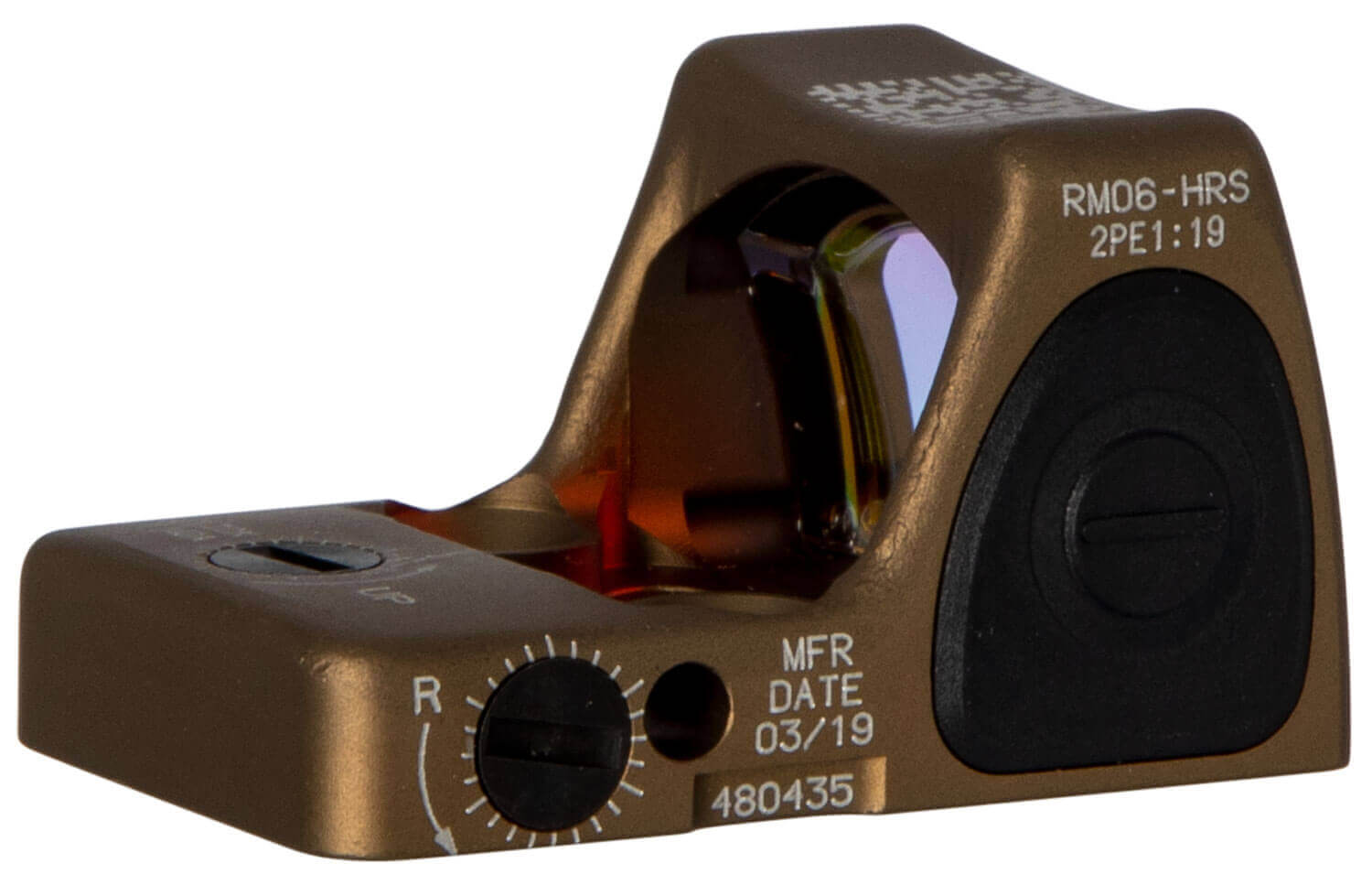 Trijicon 700780 RMR Type 2 Coyote Anodized Coyote Brown Anodized 22x16mm 3.25 MOA Red Dot LED Reticle - Image 4