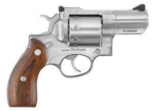 Ruger 5051 Redhawk 357 Mag/38 Special 8rd 2.75″ Satin Stainless Steel Barrel Cylinder & Frame Hardwood Grip Ruger 5051 Redhawk 357 Mag/38 Special 8rd 2.75″ Satin Stainless Steel Barrel Cylinder & Frame Hardwood Grip