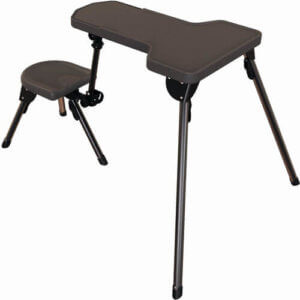 Caldwell 1084745 Stable Table Lite Black 23″ W x 34″ L x 32″ H