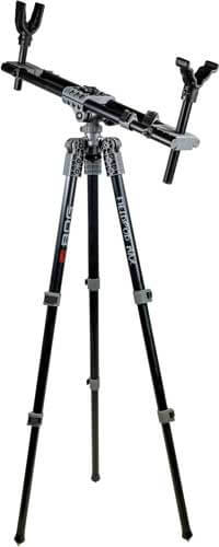 Bog-Pod 1100473 Fieldpod Max Tripod with Black Finish Spike Feet Carry Strap Bubble Level Independent Leg Adjustment & 20-48″ Vertical Adjustment Bog-Pod 1100473 Fieldpod Max Tripod with Black Finish Spike Feet Carry Strap Bubble Level Independent Leg Adjustment & 20-48″ Vertical Adjustment