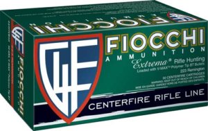 Fiocchi 223HVB50 Field Dynamics  223Rem 40gr Hornady V Max 50rd Box