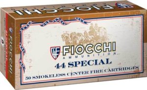 Fiocchi 44SCA Cowboy Action  44 S&W Spl 210 gr Lead Flat Point 50rd Box