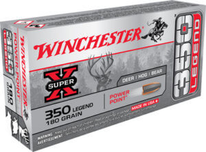 Winchester Ammo X3501 Power-Point  350 Legend 180 gr Power Point 20rd Box