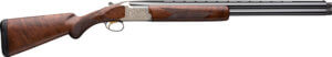 Browning 018163305 Citori Feather Lightning 12 Gauge 3″ 2rd 26″ Blued Steel Barrels  Satin Nickel Finished Engraved Alloy Receiver  American Black Walnut Stock With Lightening Style Grip