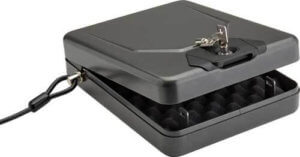 Hornady 98153 Alpha Elite Lock Box Key Entry Black Steel 10.25″ x 8″ x 2.75″ Hornady 98153 Alpha Elite Lock Box Key Entry Black Steel 10.25″ x 8″ x 2.75″