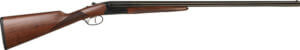 CZ-USA 06391 Bobwhite G2 20 Gauge with 28″ Side-by-Side Barrel  3″ Chamber  2rd Capacity  Gloss Black Chrome Metal Finish  Turkish Walnut Straight English Style Stock & Double Trigger Right Hand (Full Size)