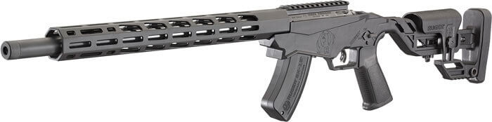 Ruger 8402 Precision Rimfire 17 HMR 15+1 18" Threaded 1137 Alloy Steel Barrel Hard Coat Anodized Finish Adjustable Quick-Fit Precision Stock 0 MOA Picatinny Rail Optics Ready - Image 3