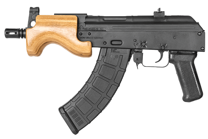 Century Arms HG2797N Draco Micro (Romanian Made) 7.62x39mm 30+1 6.25″ Threaded Barrel Black Stamped Receiver Premium Handguard Black Polymer Grip Enhanced Trigger Group Includes 1 US Palm 30rd Magazine Century Arms HG2797N Draco Micro (Romanian Made) 7.62x39mm 30+1 6.25″ Threaded Barrel Black Stamped Receiver Premium Handguard Black Polymer Grip Enhanced Trigger Group Includes 1 US Palm 30rd Magazine