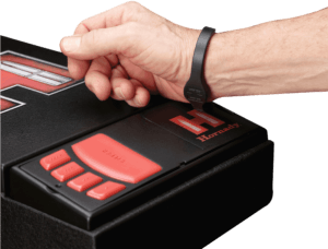 Hornady 98166 Rapid Safe RFID Wrist Band Black Rubber Hornady 98166 Rapid Safe RFID Wrist Band Black Rubber