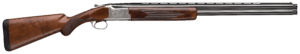 Browning 018142304 Citori White Lightning Full Size 12 Gauge Break Open 3″ 2rd  28″ Polished Blued Over/Under Vent Rib Barrel  Silver Nitride Engraved Steel Receiver  Fixed Grade III/IV Oiled Black Walnut Wood Stock
