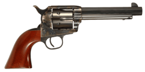 Taylors & Company 556102 1873 Cattleman Drifter 45 Colt (LC) Caliber with 5.50″ Blued Finish Barrel 6rd Capacity Blued Finish Cylinder Color Case Hardened Finish Steel Frame & Walnut Grip Taylors & Company 556102 1873 Cattleman Drifter 45 Colt (LC) Caliber with 5.50″ Blued Finish Barrel 6rd Capacity Blued Finish Cylinder Color Case Hardened Finish Steel Frame & Walnut Grip