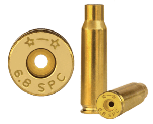 Starline Brass 68SPCEUP50 Unprimed Cases  6.8mm Rem SPC Rifle Brass 50 Per Bag