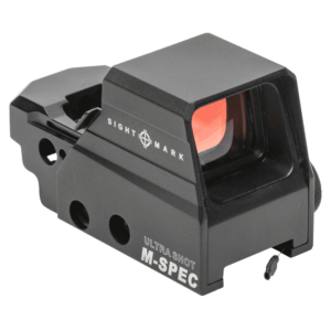 Sightmark SM26035 Ultra Shot M-Spec Reflex Sight  Matte Black 33x24mm M-Spec/Circle Dot Crosshair
