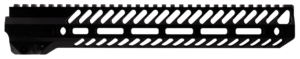 Seekins Precision 0010530051 NOXS M-LOK Rail System AR-15 Black Hardcoat Anodized 6005A-T6 Aluminum 12″ Picatinny