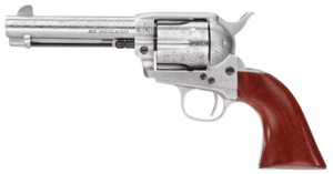 Taylors & Company 550926 1873 Cattleman 45 Colt (LC) Caliber with 4.75″ Barrel 6rd Capacity Cylinder Overall White Floral Engraved Finish Steel & Walnut Grip Taylors & Company 550926 1873 Cattleman 45 Colt (LC) Caliber with 4.75″ Barrel 6rd Capacity Cylinder Overall White Floral Engraved Finish Steel & Walnut Grip
