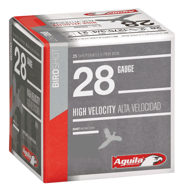 Aguila 1CHB2879 Target Load Competition 28Gauge 2.75″ 3/4oz 9Shot 25rd Box Aguila 1CHB2879 Target Load Competition 28Gauge 2.75″ 3/4oz 9Shot 25rd Box