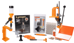 Lyman 7810360 Brass Smith Victory Press Reloading Kit 1 Hole Cast Iron