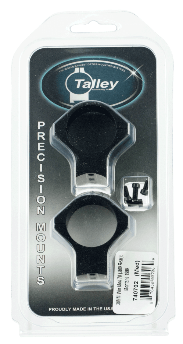 Talley 740702 Montana 1999 Scope Mount/Ring Combo Black Anodized 30mm Talley 740702 Montana 1999 Scope Mount/Ring Combo Black Anodized 30mm