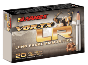 Barnes Bullets 30232 VOR-TX Long Range 6mmCreedmoor 95gr LRX Boat Tail 20rd Box