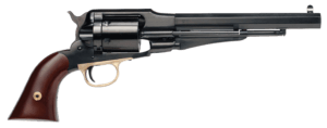 Cimarron CA1000 1858 New Model Army 45 Colt (LC) 6rd 8″ Blued Octagon Barrel  Blued Steel Cylinder &  Frame  Ejector Rods  Walnut Grip