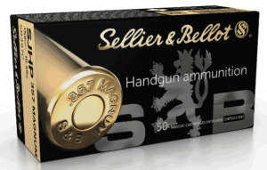Sellier & Bellot SB357C Handgun 357 Mag 158 gr Semi Jacketed Hollow Point 50rd Box Sellier & Bellot SB357C Handgun 357 Mag 158 gr Semi Jacketed Hollow Point 50rd Box