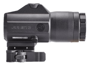 Sig Sauer Electro-Optics SOJ31001 Juliet3 Magnifier Black 3 x 24 mm PowerCam 90 Degree Mount Sig Sauer Electro-Optics SOJ31001 Juliet3 Magnifier Black 3 x 24 mm PowerCam 90 Degree Mount