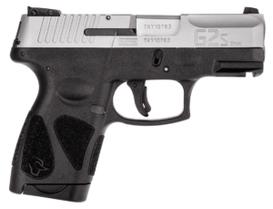 Taurus 1G2S939 G2S  Compact Frame 9mm Luger 7+1 3.20″ Matte Stainless Steel Barrel  Matte Serrated Stainless Steel Slide  Black Polymer Frame w/Picatinny Rail & Polymer Grip  Right Hand