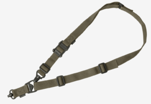 Magpul MAG515RGR MS3 Single QD Sling GEN2 made of Nylon Webbing with Ranger Green Finish Adjustable One-Two Point Design & QD Swivel for Rifles Magpul MAG515RGR MS3 Single QD Sling GEN2 made of Nylon Webbing with Ranger Green Finish Adjustable One-Two Point Design & QD Swivel for Rifles