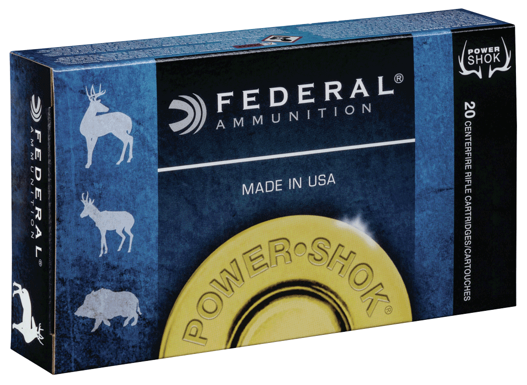 Federal 65CRDB Power-Shok 6.5Creedmoor 140gr Jacketed Soft Point 20rd Box Federal 65CRDB Power-Shok 6.5Creedmoor 140gr Jacketed Soft Point 20rd Box