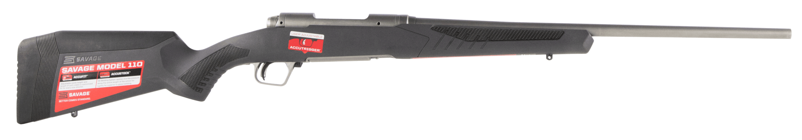 Savage Arms 57170 110 Storm 6.5 Creedmoor 4+1 22″ Matte Stainless Metal Gray Fixed AccuStock with AccuFit Left Hand Savage Arms 57170 110 Storm 6.5 Creedmoor 4+1 22″ Matte Stainless Metal Gray Fixed AccuStock with AccuFit Left Hand