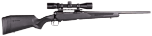 Savage Arms 57314 110 Apex Hunter XP 7mm Rem Mag 3+1 24″  Matte Black Metal  Synthetic Stock  Vortex Crossfire II 3-9x40mm Scope