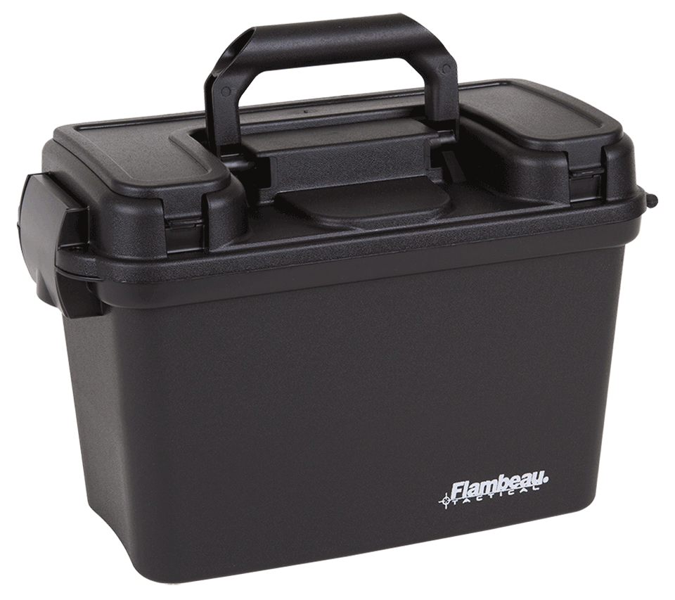 Flambeau 6430SD Tactical Dry Box with Removable Tray & Storage Compartment Black Polymer 13″ L x 6.50″ W x 8.25″ D Interior Dimensions Flambeau 6430SD Tactical Dry Box with Removable Tray & Storage Compartment Black Polymer 13″ L x 6.50″ W x 8.25″ D Interior Dimensions