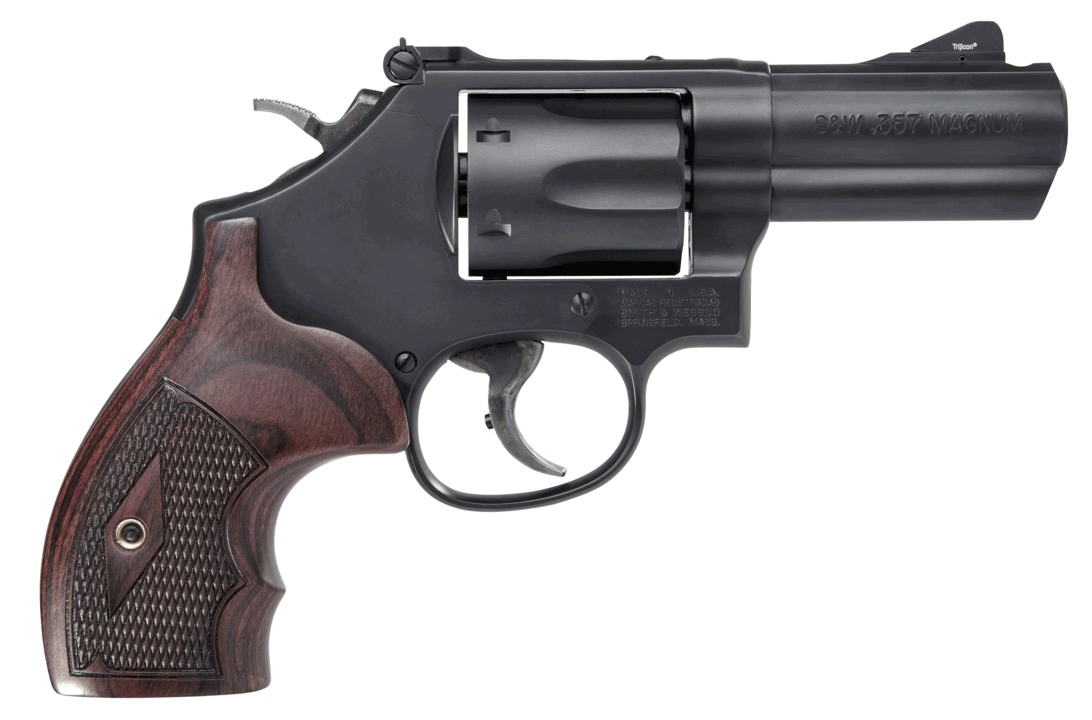 Smith & Wesson 12039 Model 19 Performance Center Carry Comp 357 Mag Or 38 S&W Spl +P 3″ PowerPort Black Stainless Steel Barrel Black Carbon Steel 6rd Cylinder & K-Frame Finger Grooved Wood Grip Smith & Wesson 12039 Model 19 Performance Center Carry Comp 357 Mag Or 38 S&W Spl +P 3″ PowerPort Black Stainless Steel Barrel Black Carbon Steel 6rd Cylinder & K-Frame Finger Grooved Wood Grip