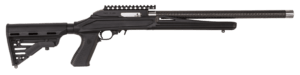 Magnum Research SSTB22G Magnum Lite SwitchBolt Full Size 22 LR 10+1 17″ Black Carbon Steel/Threaded Barrel  Black w/Integral Scope Base Receiver  Black Fixed Pistol Grip Stock  Right Hand