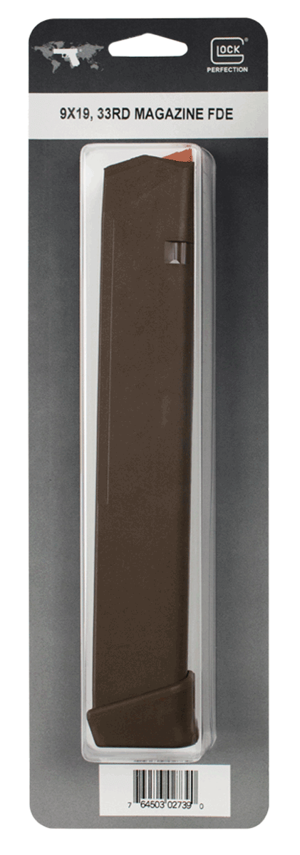 Glock 47463 G17/34  33rd 9mm Luger Glock 17/19/26/34/45 Flat Dark Earth Polymer