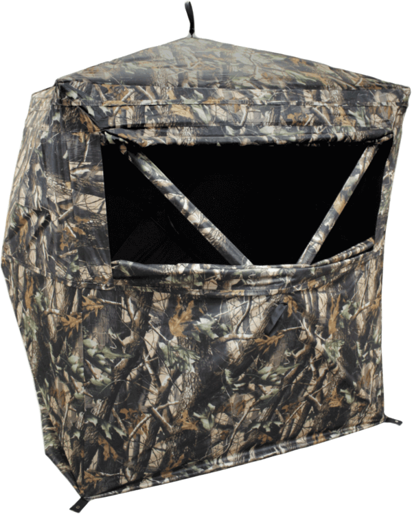 HME GRDBLND2 2-Person Camo 62″ x 62″ x 66″ Water Resistant 150D Shell HME GRDBLND2 2-Person Camo 62″ x 62″ x 66″ Water Resistant 150D Shell