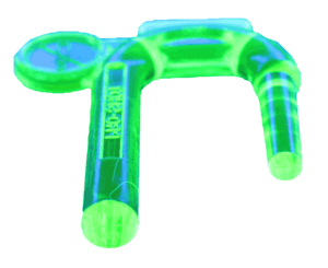Pro-Shot BL2CFGREEN UV Bore Light Chamber Flag .22 Cal & Up Rifle/Pistol Fiber Optic Illuminator Neon Green 2 Pack