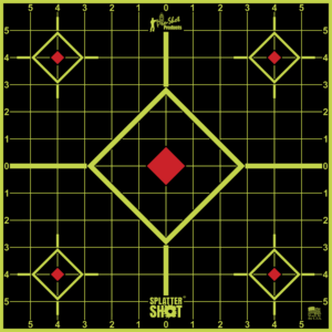 Pro-Shot 12SIGREEN5PK SplatterShot Sight-In Black/Green Self-Adhesive Paper Impact Enhancement Bright Green Diamond 5 Pack Pro-Shot 12SIGREEN5PK SplatterShot Sight-In Black/Green Self-Adhesive Paper Impact Enhancement Bright Green Diamond 5 Pack