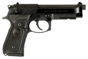Beretta USA JS92M9A1CA M9A1 *CA Compliant Full Size Frame 9mm Luger 10+1  4.90" Black Steel Barrel  Black Bruniton Serrated Steel Slide  Black Aluminum Frame w/Picatinny Rail