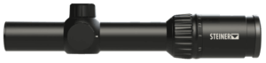 Steiner 5202 P4Xi Black 1-4x24mm 30mm Tube Illuminated P3TR Reticle Steiner 5202 P4Xi Black 1-4x24mm 30mm Tube Illuminated P3TR Reticle
