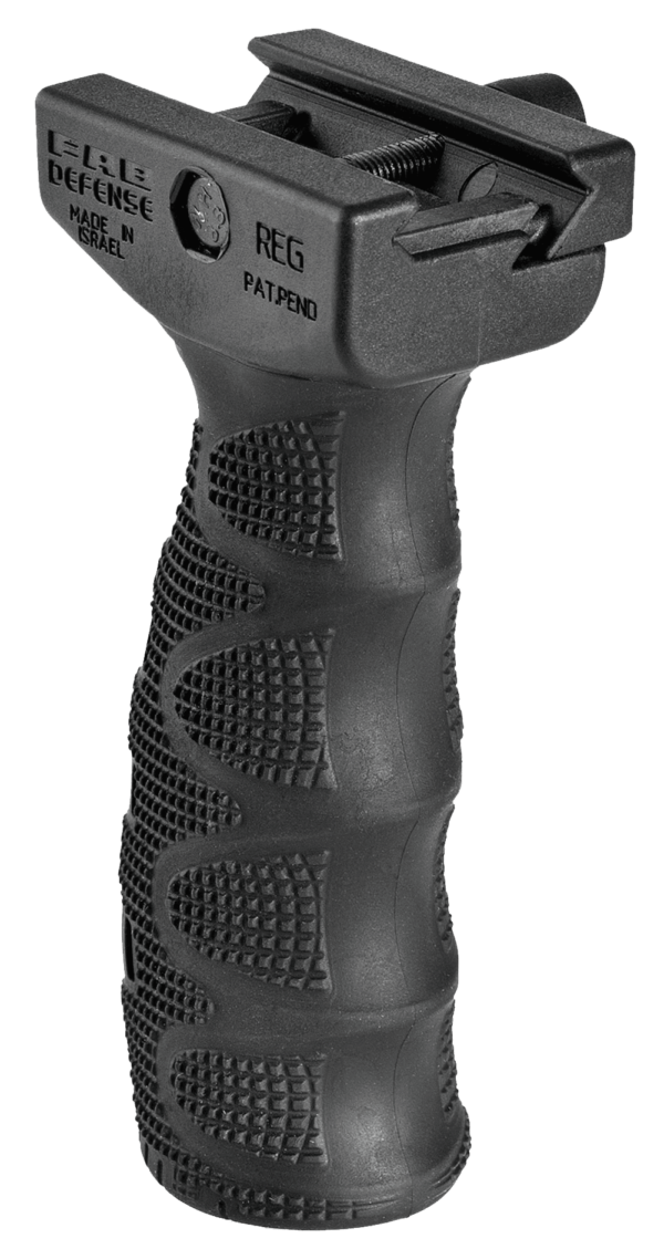 FAB Defense FXREGB REG Ergonomic Rubberized Tactical Foregrip w/Waterproof Storage Compartment Black Latex & Reinforced Polymer FAB Defense FXREGB REG Ergonomic Rubberized Tactical Foregrip w/Waterproof Storage Compartment Black Latex & Reinforced Polymer