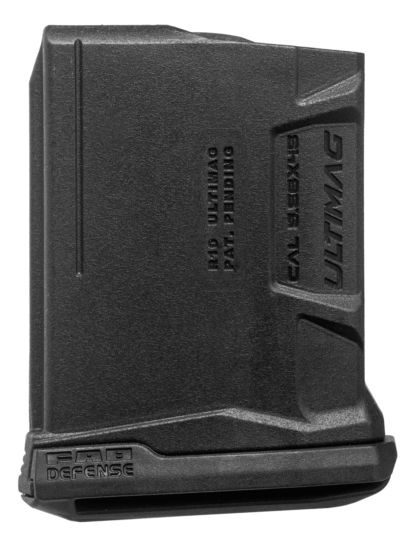 FAB Defense FXUMAGR10 Ultimag 10R 10rd 5.56x45mm NATO AR-15/M16/M4 Black Polymer and Steel Body FAB Defense FXUMAGR10 Ultimag 10R 10rd 5.56x45mm NATO AR-15/M16/M4 Black Polymer and Steel Body