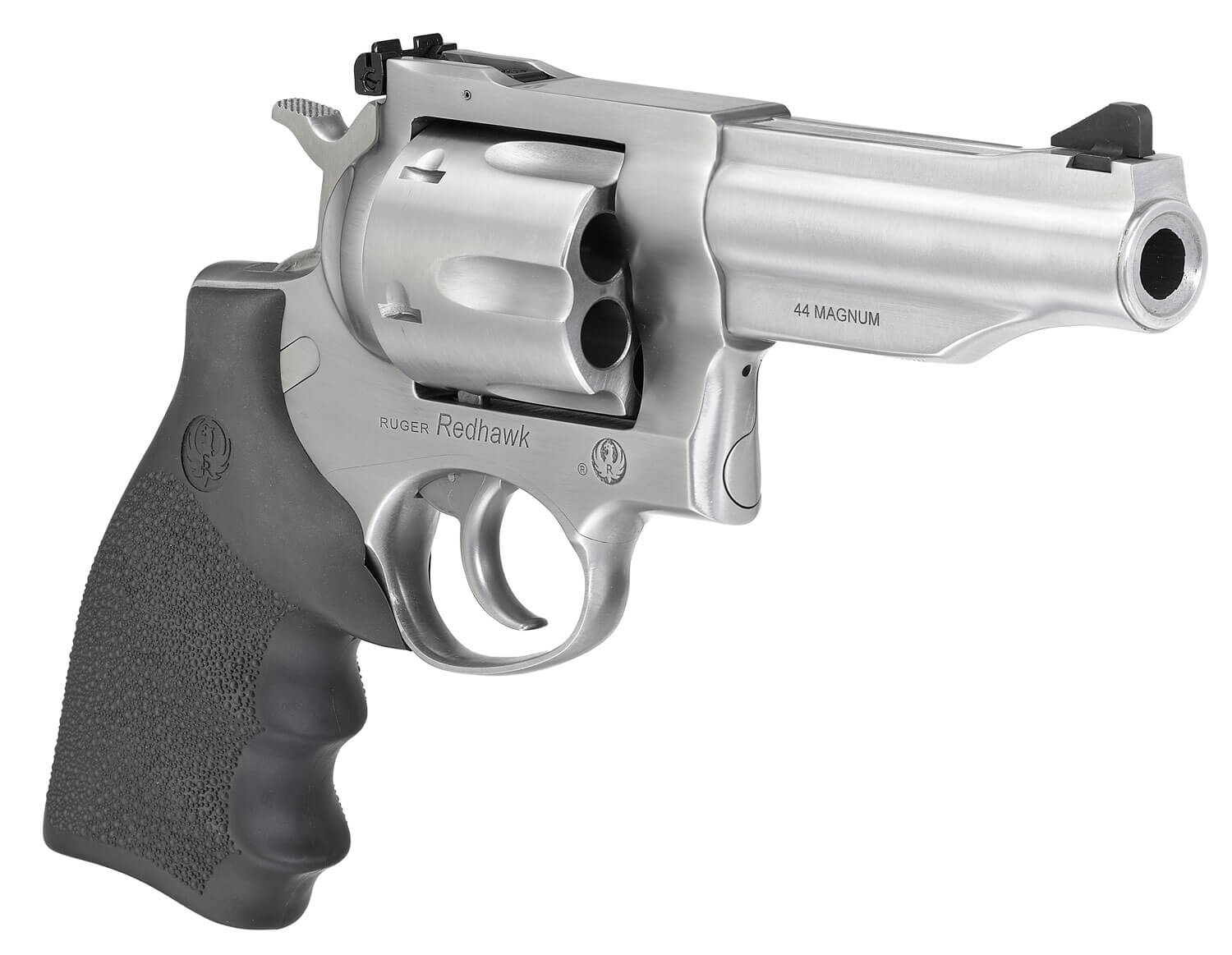 Ruger 5044 Redhawk 44 Special/44 Rem Mag 6rd 4.20" Satin Stainless Steel Barrel Dual Chambered Satin Stainless Cylinder Satin Stainless Steel Frame Hardwood Grip Exposed Hammer - Image 2