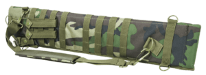 NcStar CVSCB2917WC VISM Shotgun Scabbard Woodland Camo 600D PVC 29″- 34.75″