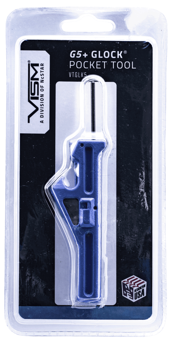 NcStar VTGLK5 G5+ Pocket Tool Black/Blue Steel Compatible w/Glock
