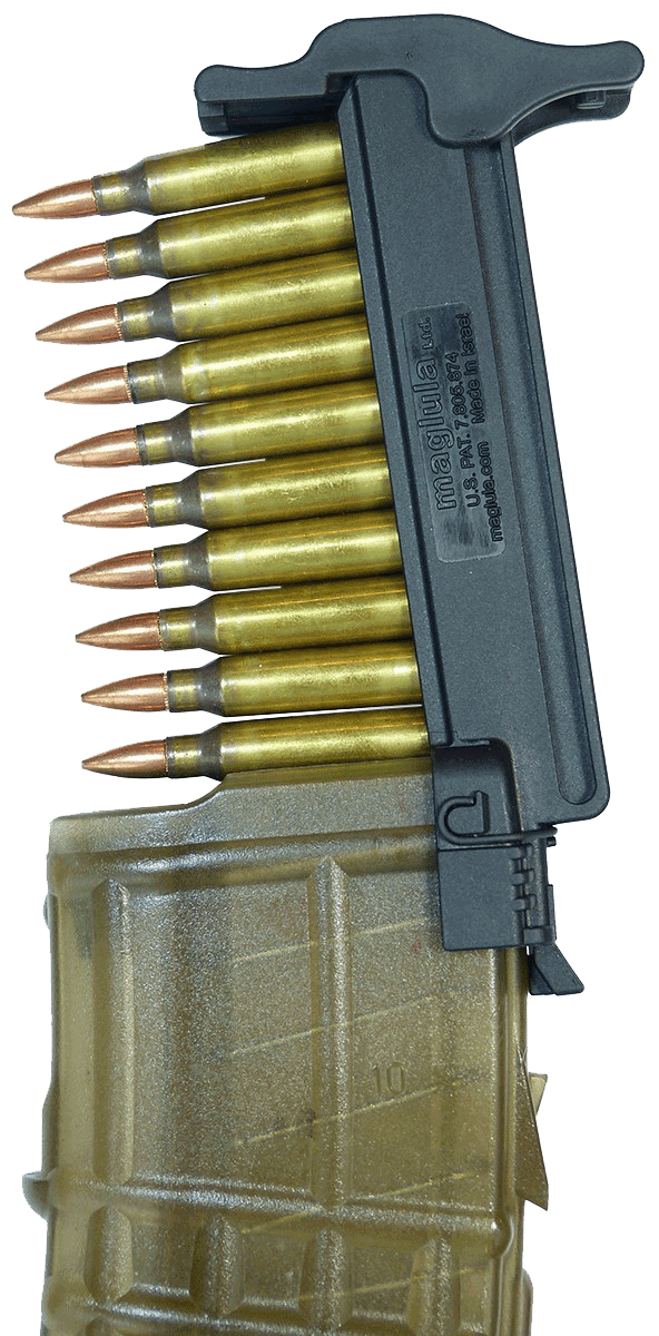 Maglula LU54B StripLULA Loader Black Polymer 223 Rem/ 5.56x45mm NATO Compatible w/ Steyr Arms AUG