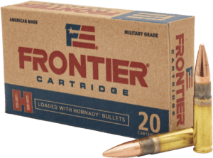 Frontier Cartridge FR400 Military Grade Centerfire Rifle 300Blackout 125gr Full Metal Jacket 20rd Box Frontier Cartridge FR400 Military Grade Centerfire Rifle 300Blackout 125gr Full Metal Jacket 20rd Box