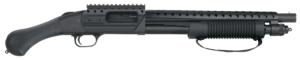 Mossberg 50648 590 Shockwave SPX 12 Gauge 5+1 3″ 14.375″ Heavy Stand-Off Heat Shield Barrel Blued Metal Finish Dual Extractors Drilled & Tapped Receiver w/Mounted Side Saddle Corncob Forend w/Strap Raptor Birdshead Grip Stock Mossberg 50648 590 Shockwave SPX 12 Gauge 5+1 3″ 14.375″ Heavy Stand-Off Heat Shield Barrel Blued Metal Finish Dual Extractors Drilled & Tapped Receiver w/Mounted Side Saddle Corncob Forend w/Strap Raptor Birdshead Grip Stock